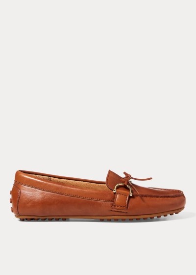 Ralph Lauren Briley Læder Loafers Dame Danmark (IOTEN6147)